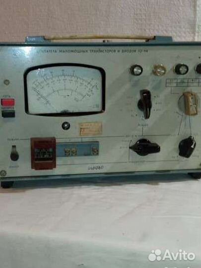 Испытатель маломощных транзисторов и диодов СССР