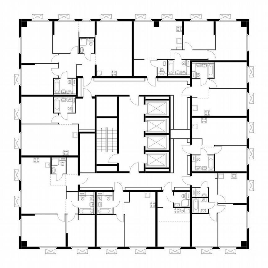 1-к. квартира, 35,8 м², 28/28 эт.