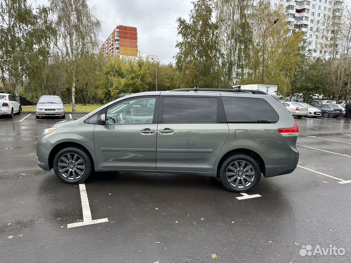 Toyota Sienna 3.5 AT, 2011, 135 058 км