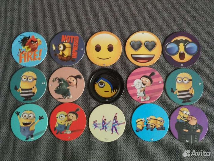 Оочень много фишки чипикао, карточки, наклейки