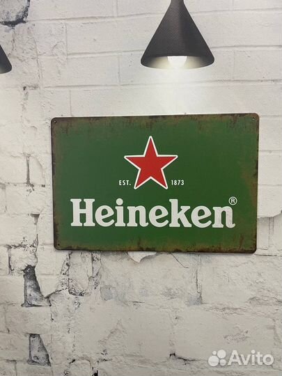 Декор на стену Heineken