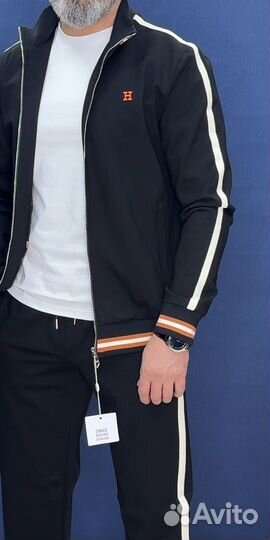 Черный спортивный костюм hermes от 48 до 56