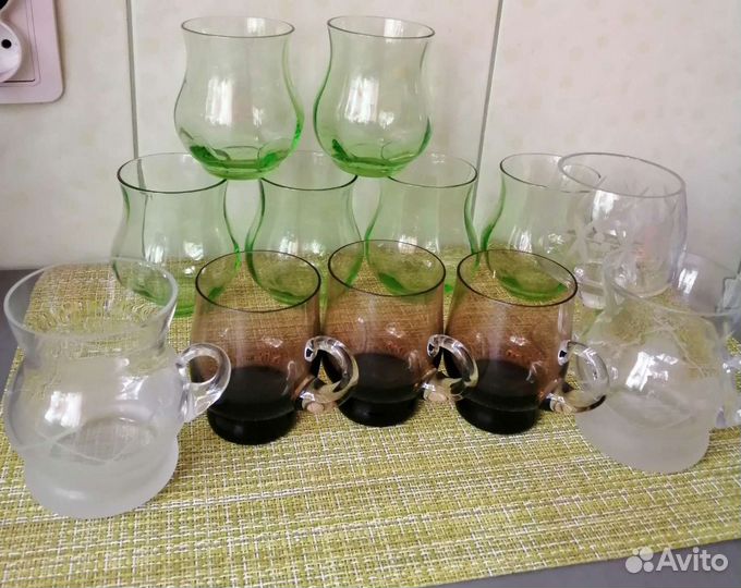 Стеклянная посуда СССР пакетом