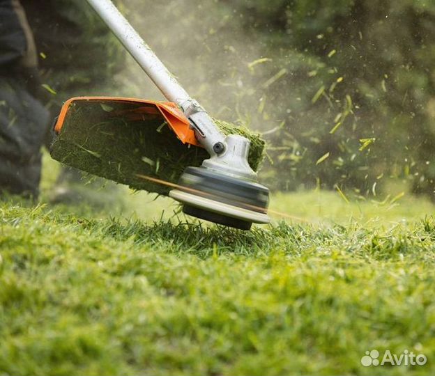 Покос (скос) травы и кустов