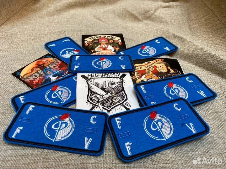 Нашивки патчи шевроны «Факел»