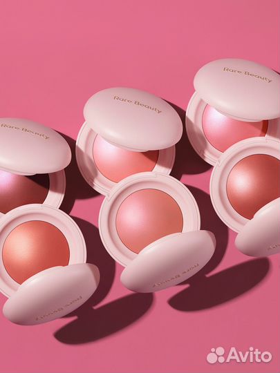 Румяна Rare Beauty Powder Blush / Hope Happy Cheer