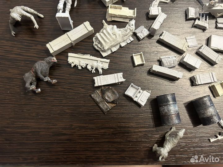 Миниатюры сталкеров и террейн