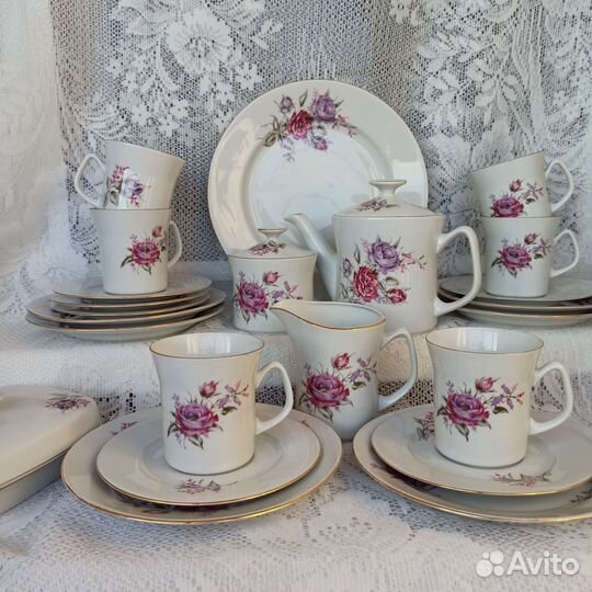 Сервиз чайный по предметно Польша 70е годы