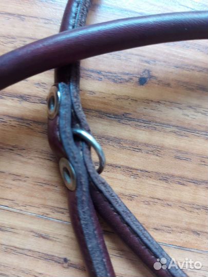 Поводок кожа натуральная 125см