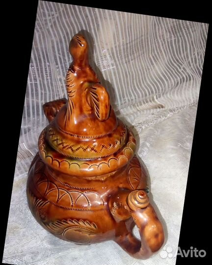 Скопинская керамика чайник