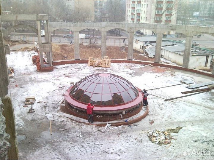 Остекление куполов