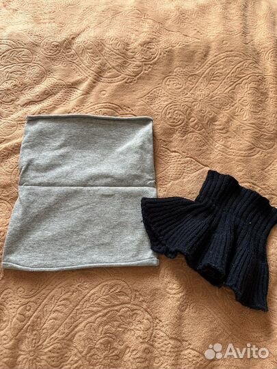 Шапки, манишка, снуд для мальчика