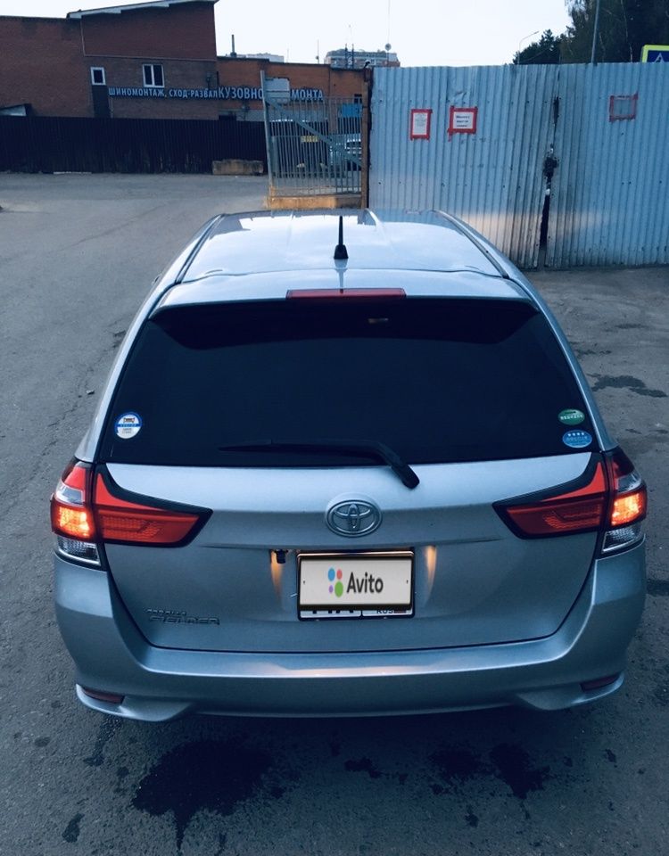 Toyota Corolla Fielder: фото владельца