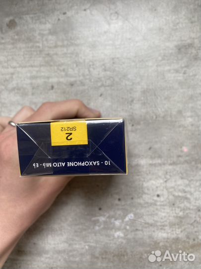 Трости для альт саксофона vandoren