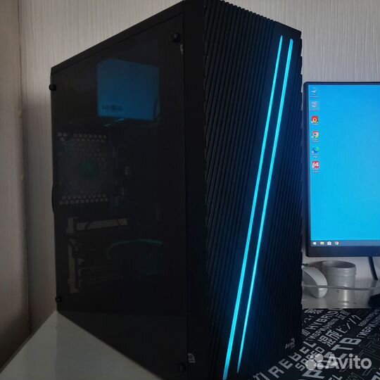 Игровой пк i3/GTX1660S/16GB/SSD/HDD