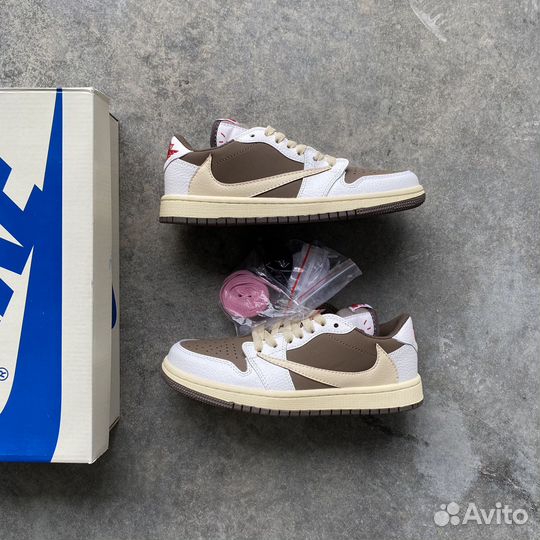 Кроссовки Travis Scott x Air Jordan 1 Low