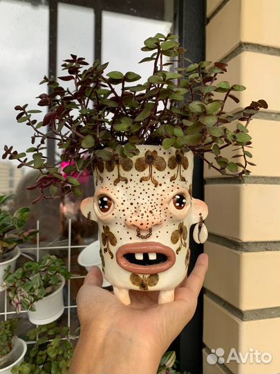 Кашпо ручной работы