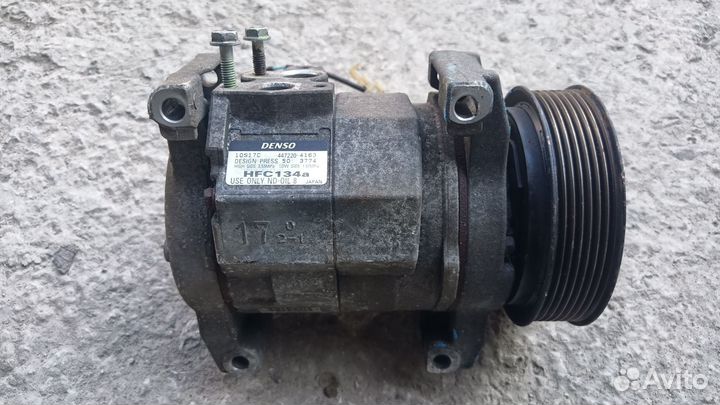 Компрессор кондиционера Тойота Прадо 90