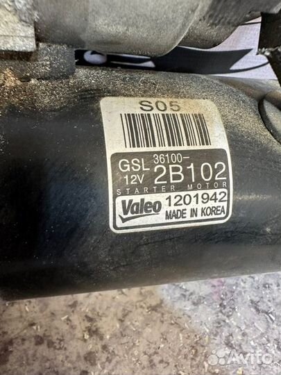 Стартер Hyundai I40 G4FD 2015