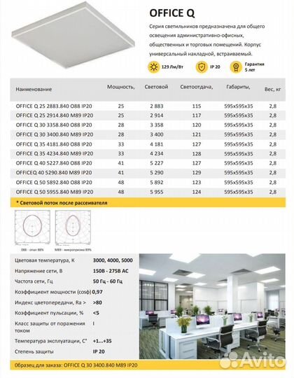 Промышленное, уличное и офисное освещение оптом