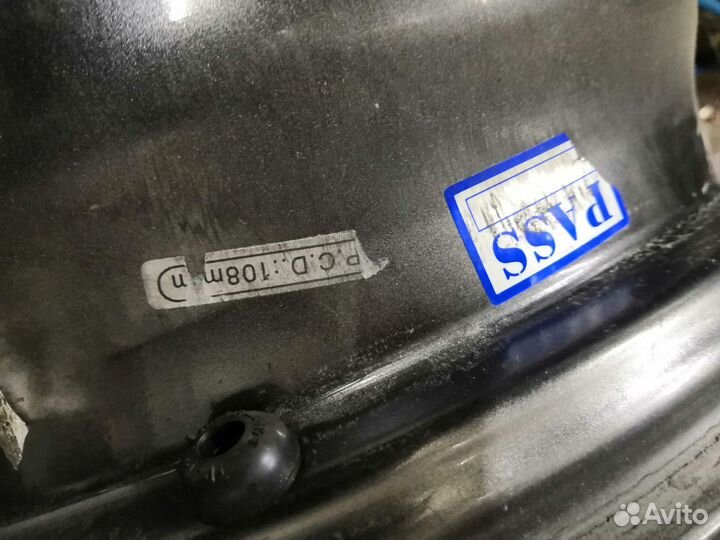 Диски литые 4*108 racewheels Ford,Citroen,Peugeot