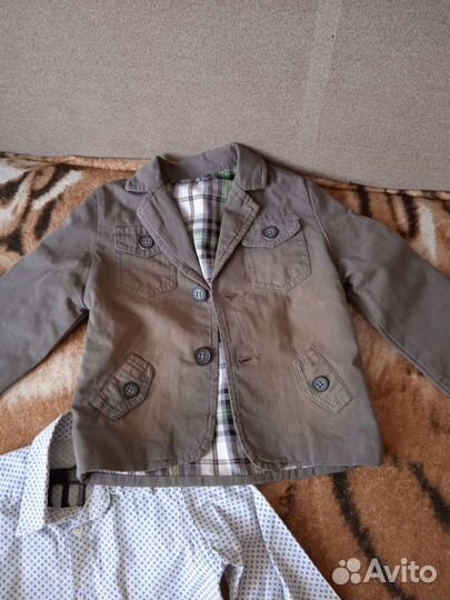 Рубашка и пиджачек на мальчика