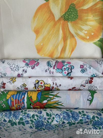 Отрезы ткани хлопок СССР