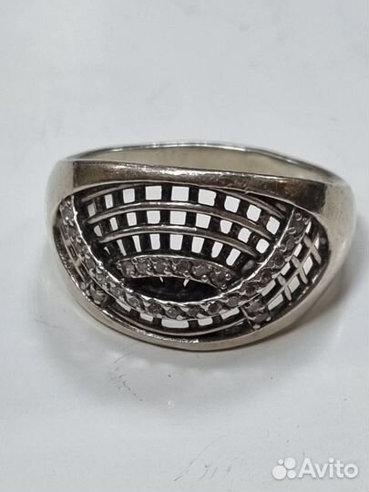 Кольцо, серебро 925 пробы