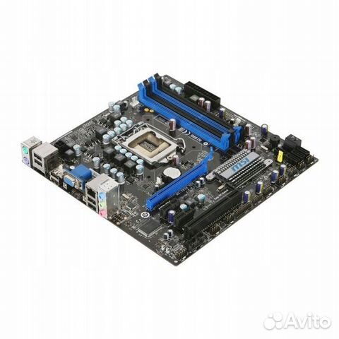 Материнская плата MSI H55M-P31 сокет 1156 купить в Санкт-Петербурге ...