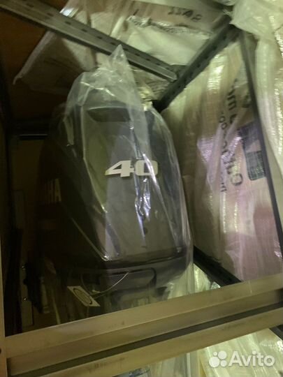 Новый лодочный мотор Yamaha F40fetl