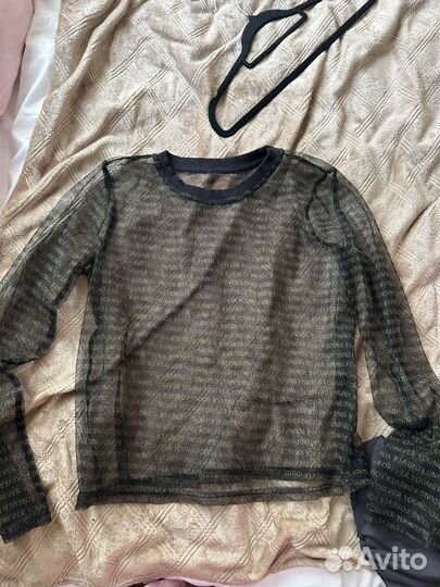 Прозрачная кофта