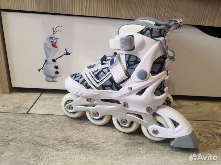 Ролики детские раздвижные размер 29-30