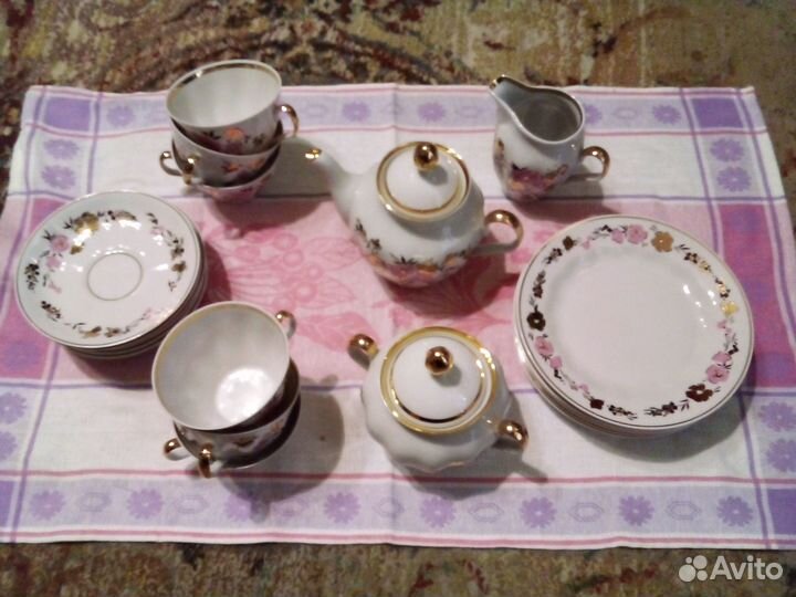 Чайный сервиз СССР- Рига 1970г