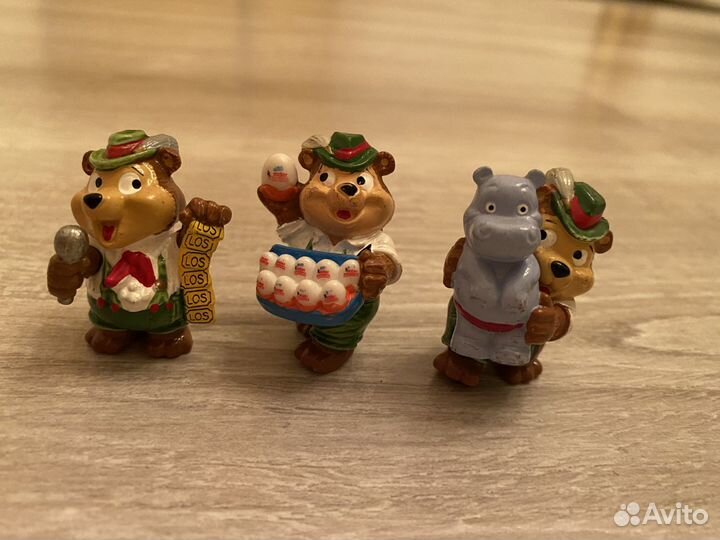 Игрушки из киндера 90х