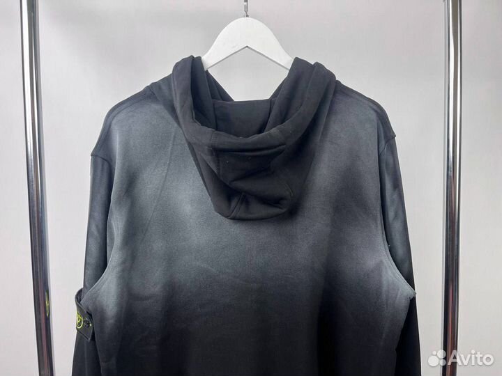 Толстовка Stone Island (черная) (Арт.65217)