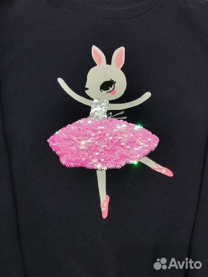 Свитшот для девочки H&M, 134-140 (8-10 лет)