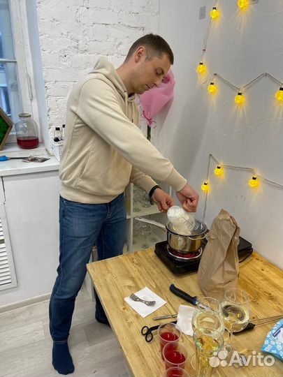 Обучение свечеварению