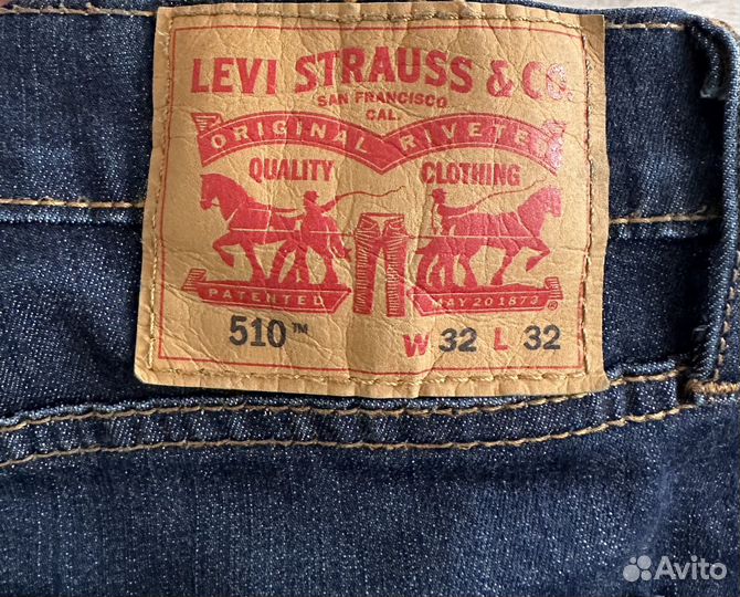 Джинсы мужские levis 510