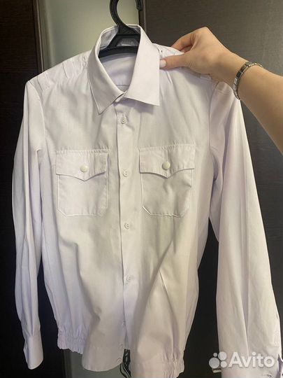 Рубашка белая мвд