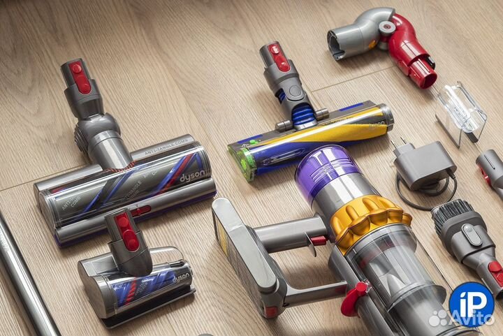 Пылесос ручной беспроводной dyson V15, 3 режима