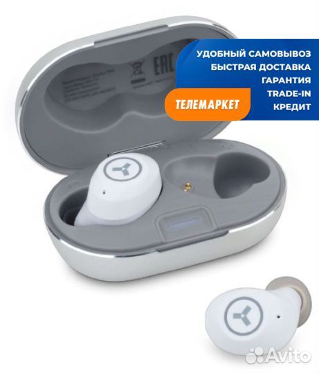 Беспроводные наушники Accesstyle Gradus TWS, White