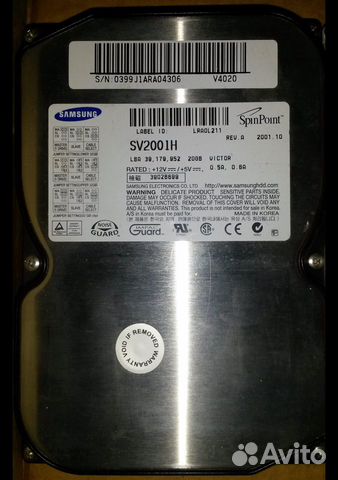 Жесткие диски раритетные в рабочем состоянии