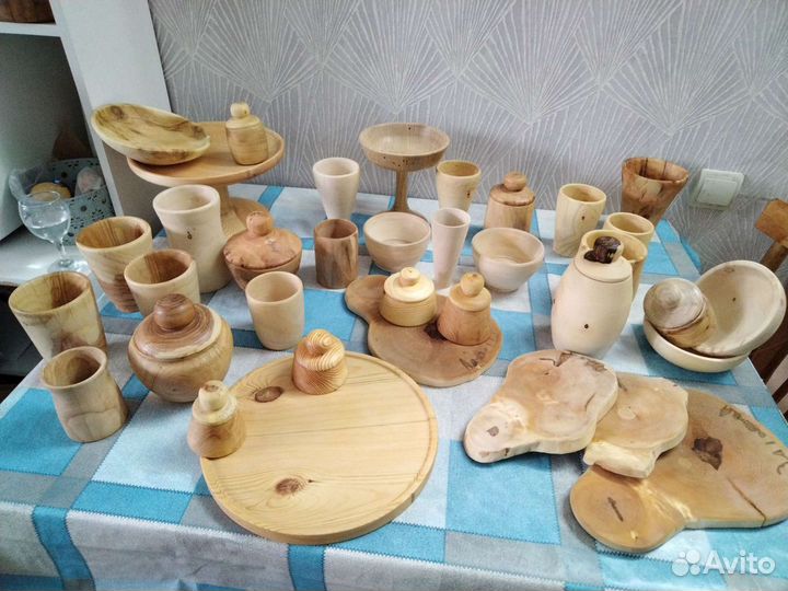 Посуда из дерева