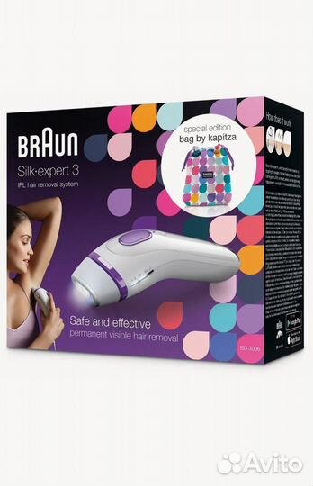 Фотоэпилятор braun silk expert 3