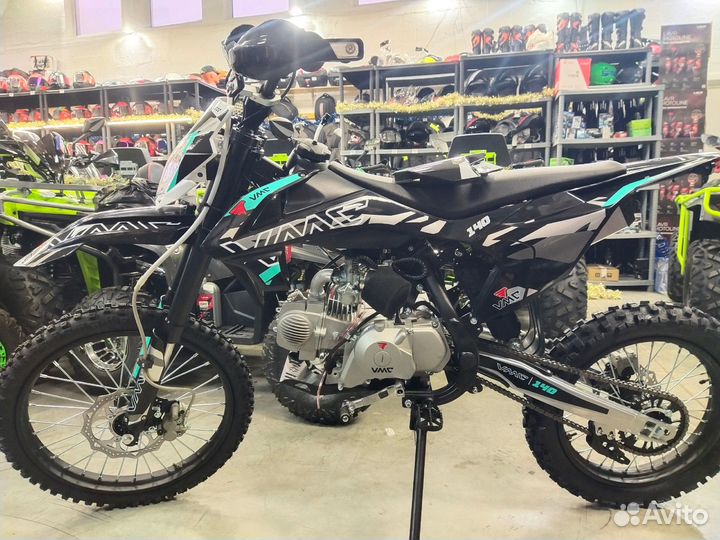 Питбайк VMC Honda CRF 140 Бирюзовый