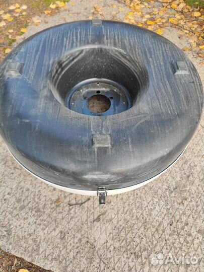 Колпак для запаски на Митсубиси pajero4