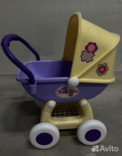Коляска для кукол 4-х колесная б/у