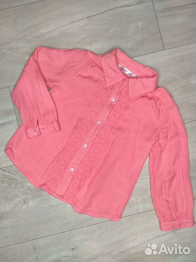 Рубашка для девочки 12-24мес