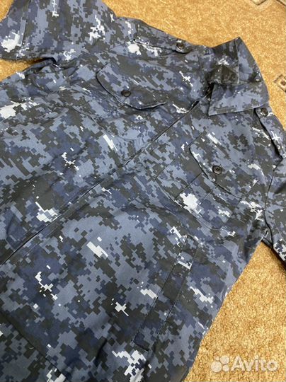 Костюм летний(камуфляж голубой)