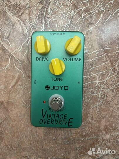 Joyo vintage overdrive гитарная педаль перегруза